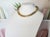 Rutilated Quartz & Turquoise Beaded Necklace by Noblesse Oblige Studio, 18" For Sale - Image 10 of 13