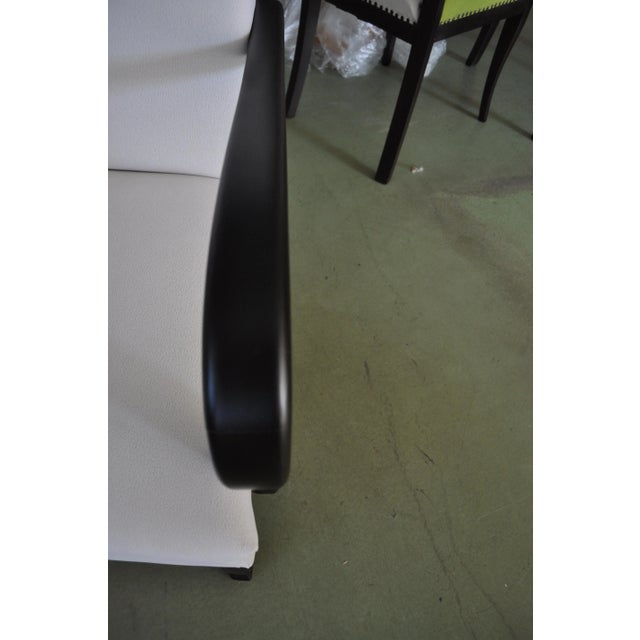 - Art Deco white armchair - Circa 1920s - Restored and re-upholstered - Original period 1920s to 1930s Art Deco chairs -...