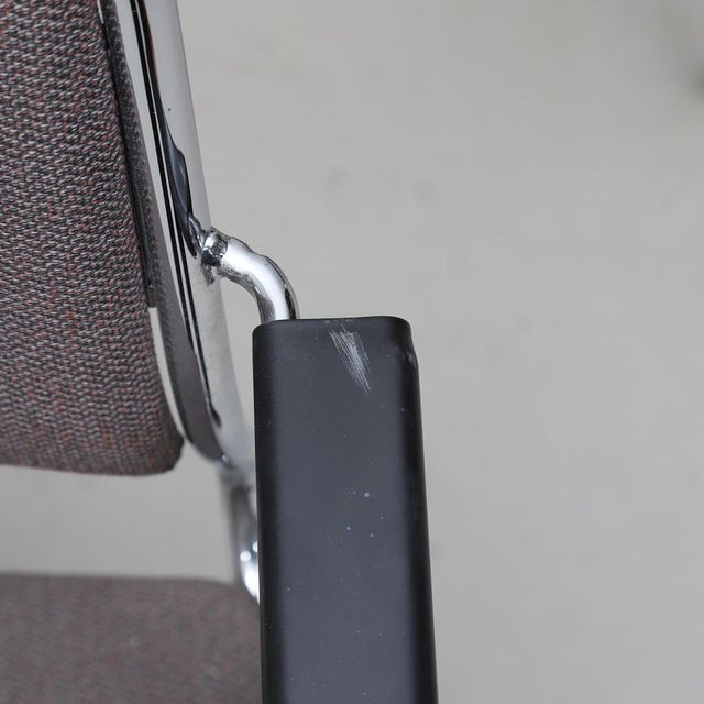 Vintage Steel Tube Chairs from NKR Tranas, 1980s, Set of 2, in Good conditions. Designed 1980 to 1989