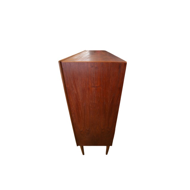 Danish Teak Shutter Cabinet with Drawers and Shelves, 1960s For Sale - Image 10 of 11