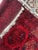 Red Oriental Bukhara Rug in Wool and Cotton For Sale - Image 8 of 9