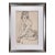 Egon Schiele Lithograph "Woman Crouching" Limited Ed. *Rare Find W/Frame For Sale