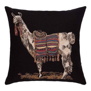 Lima Llama Regular Cushion With Feather Filler - 46x46cm (18"x18") For Sale