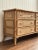Vintage Coastal Bamboo & Woven Rattan 6-Drawer Dresser For Sale - Image 11 of 17