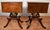 1920s Duncan Phyfe Mahogany Lyre Base Pair of Nightstands / Bedside Tables For Sale - Image 16 of 18