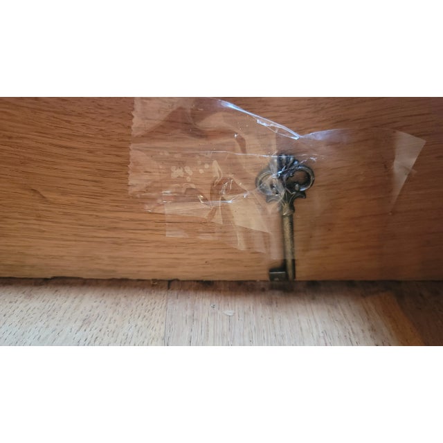 Antique 1880s French Henri II Style Sideboard Server Oak For Sale - Image 15 of 17