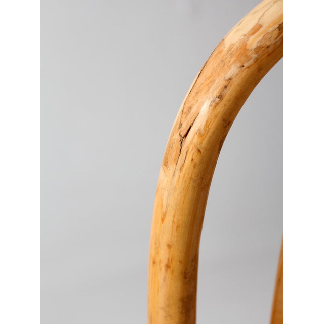 Vintage ZPM Radomsko Bentwood Cafe Chairs Pair For Sale - Image 10 of 17