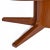 Refinished Expanding Oval Danish Modern Teak Flip-Flap Dining Table by Dyrlund For Sale - Image 6 of 15