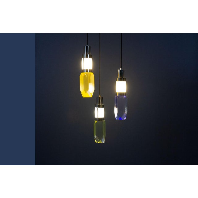 Pendant Light by Gaetano Missaglia, 1970s For Sale - Image 9 of 10