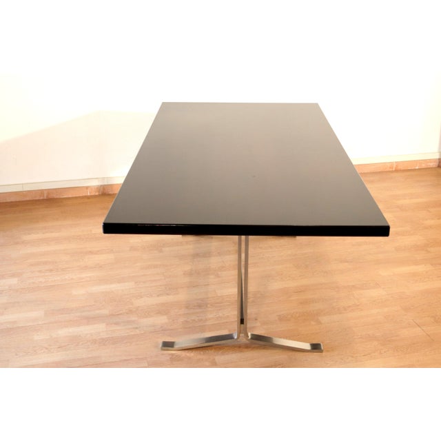 Mid-Century Table in Rosewood and Chromed Steel attributed to Gianni Moscatelli for Formanova, 1965 For Sale - Image 9 of 12