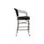 Iron and Faux Leather Stools For Sale - Image 4 of 8