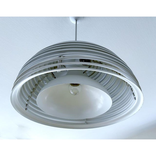 Metal Vintage Space Age Pendant Light from Yamagiwa For Sale - Image 7 of 18