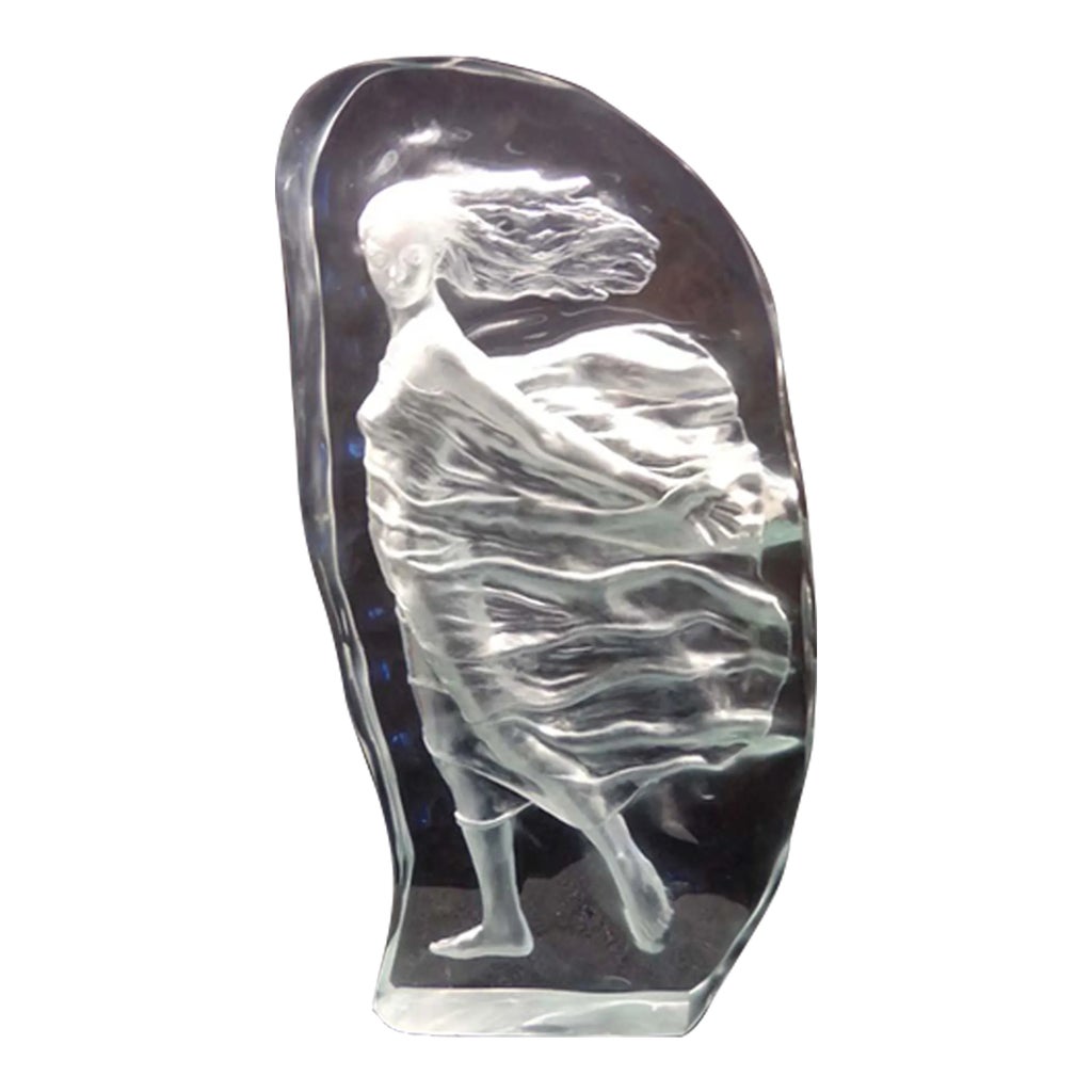 Vintage Lucite Sculpture | Chairish