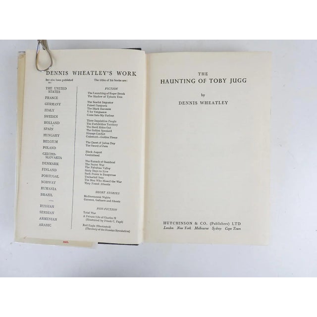 Mid-Century Modern Vintage 1948 the Haunting of Toby Jugg Early Sci Fi Horror Book For Sale - Image 3 of 3