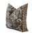 Contemporary Charcoal Bengal Tiger Embroidered Pillow For Sale - Image 3 of 5