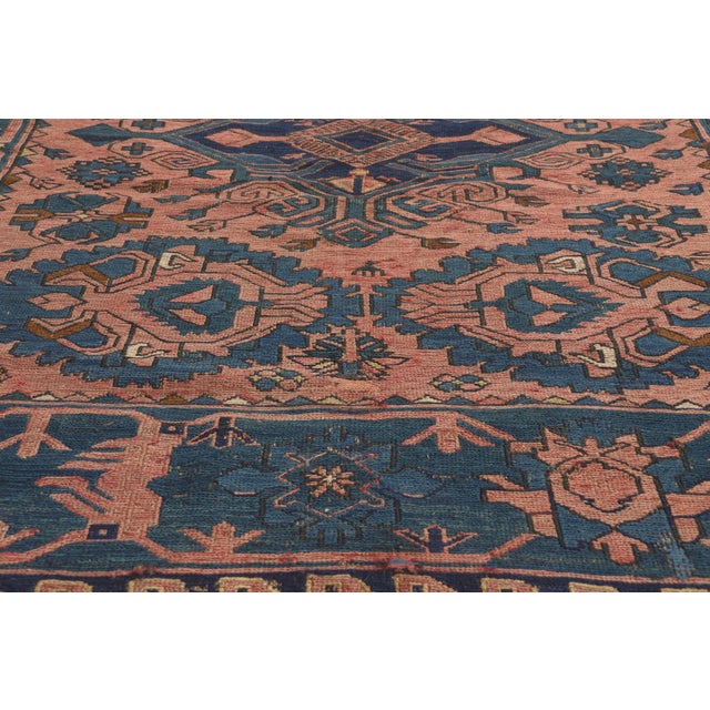 Mid 20th Century Vintage Persian Soumak Rug, 05'00 X 10'10 For Sale - Image 5 of 10