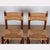 French Straw-Seated Chairs, 1940s, Set of 6 For Sale - Image 4 of 10