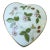 Vintage Wedgwood Floral Strawberry Porcelain Heart Trinket Box For Sale