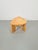 Brown Sculptural Traingular Nesting Tables in Oak by Pierre Chapo, 1970s, Set of 3 For Sale - Image 8 of 11