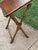 Baker Furniture Company Vintage Faux Bamboo Style Wooden Lectern Library Book Display Stand For Sale - Image 4 of 11
