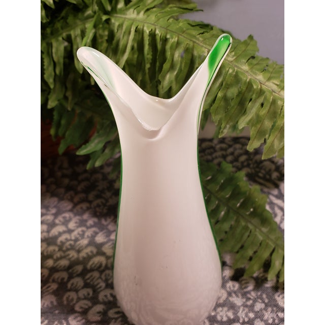 Vintage Italian Hand Blown Art Glass Vase Chairish