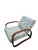 Wood Art Deco H-70 Adjustable Lounge Chair attributed to Jindrich Halabala, Former Czechoslovakia, 1930s For Sale - Image 7 of 9