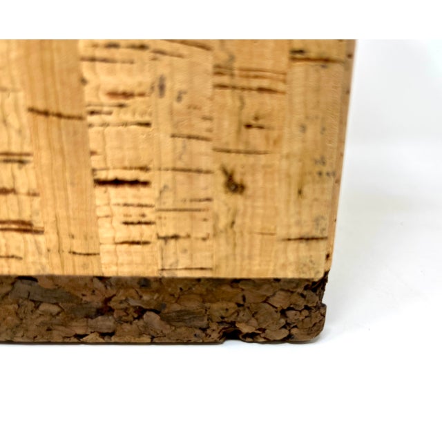 1970s Mid Century MOdern Two-Tone Cork Ice Bucket For Sale In Chicago - Image 6 of 12
