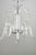 Mid 20th Century Restored Clear Crystal Five Arm Chandelier For Sale - Image 4 of 12