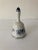 Rustic European Japan Blue Onion Ceramic Bell 5.5” Tall For Sale - Image 3 of 5
