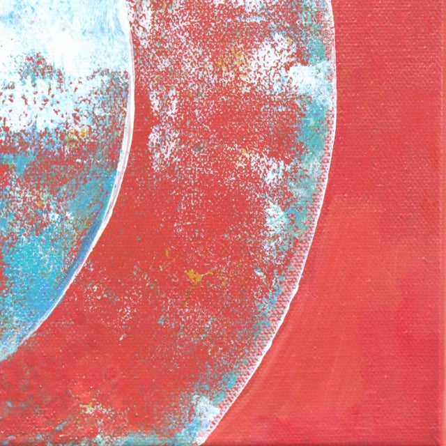 2020s In the Pink Martini - Cocktail Painting on Canvas - Original Artwork by Kathleen Keifer For Sale - Image 5 of 8