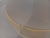 Vintage Round Coffee Table in Glass with Leather and Metal, 1970s For Sale - Image 9 of 18