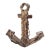 Handmade Vintage Driftwood Anchor For Sale