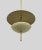 Modern 4 Light Brass Pendant Light Fixture For Sale - Image 4 of 6