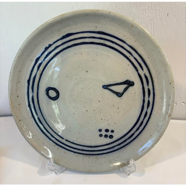 Love this original hand thrown pottery plate!