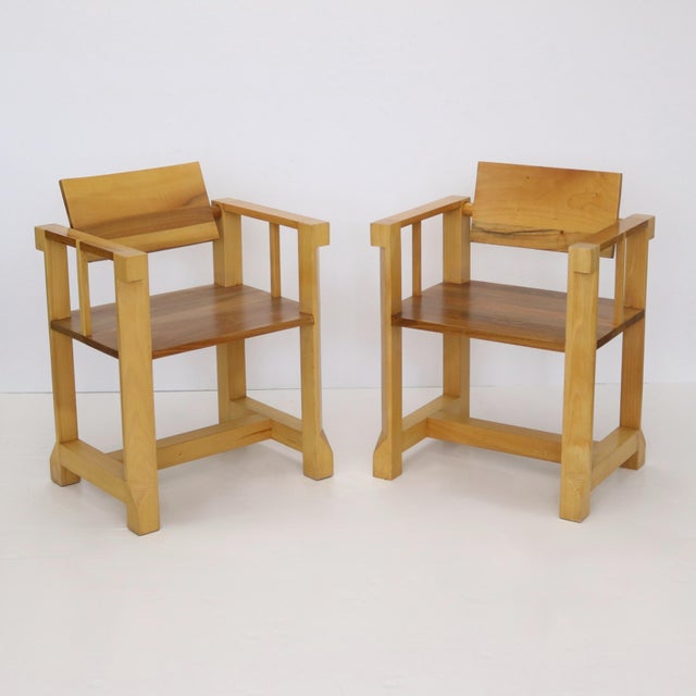 Modern 1970s Set of Six Italian Modernist Armchairs For Sale - Image 3 of 9