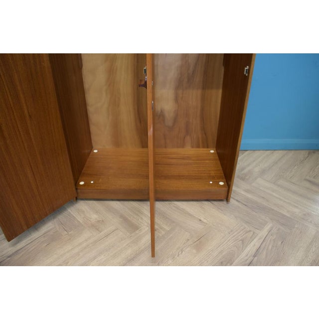 Brown Teak Wardrobe by John & Sylvia Reid for Stag, 1960s For Sale - Image 8 of 11