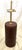 Baker, Knapp & Tubbs Baker Knapp & Tubbs Wrapped Woven Leather & Brass Cylinder Table Lamps For Sale - Image 4 of 12