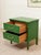 Mid 20th Century Emerald Faux Bamboo Nightstand For Sale - Image 11 of 12