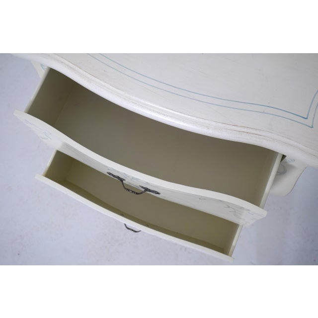Venetian Paint Decorated Bombe Chest Accent Commode For Sale - Image 4 of 16