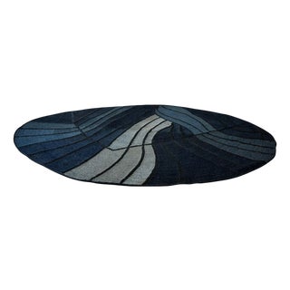 Jiko II (Deep Sea) Rug by Kelechi Ejikeme for Swallo Studio For Sale