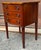 Brown Mid 20th Century Hepplewhite Style Crossbanded Inlaid Mahogany Work Table For Sale - Image 8 of 8