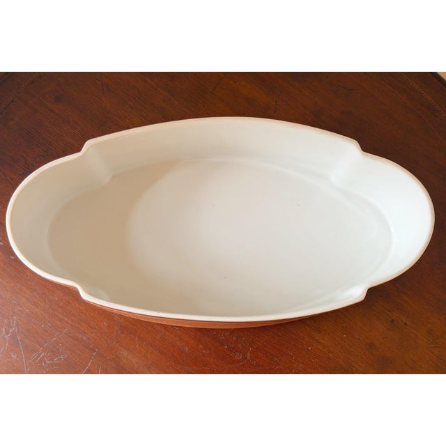 1970's Porcelain Apricot & Gold Mottahedeh Quatrefoil Cachepot For Sale In Houston - Image 6 of 12