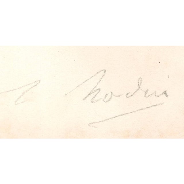 1900 - 1909 Rodin, Tu ne diras pas cela\., Nude, Original Lithograph, 1902 For Sale - Image 5 of 9