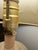 Monumental 1980s Postmodern Beehive Plaster Table Lamp | Original Cone Shade For Sale In Baltimore - Image 6 of 12