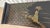 Vintage Hand Painted Gold and Black Chinoiserie Pagoda Console Removable Glass For Sale - Image 4 of 5