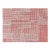 Pollack Helsinki Red Beige Abstract Scandinavian Upholstery Drapery Fabric For Sale