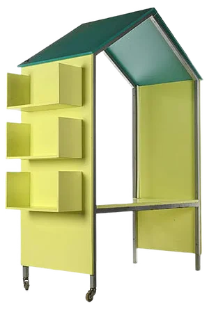 Desk and Storage Lockers from Matali Crasset