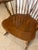 Vintage Nichols & Stone CO Solid Maple Rocker Chair .Circa 1950s. Solid wood, Spindle back