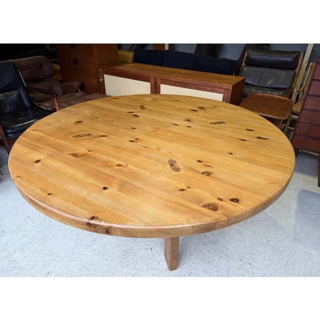 Large Pine Dining Table by Roland Wilhelmsson for Karl Andersson & Söner, Sweden For Sale - Image 6 of 18