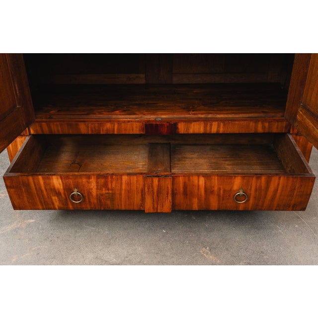 Biedermeier Wardrobe in Mahogany For Sale - Image 17 of 18